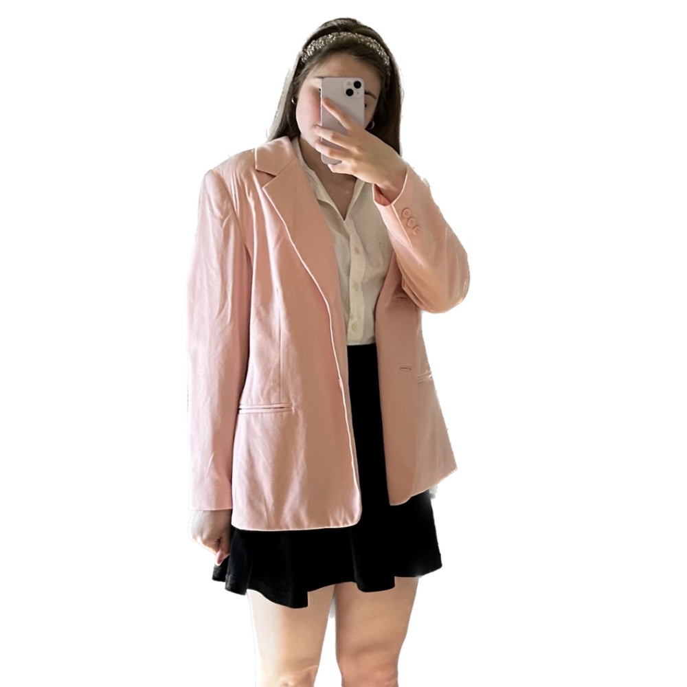 Womens Pink Blazer